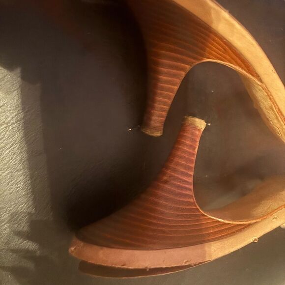 GIUSEPPE ZANOTTI HEELS rhinestone sandals vintage gem beaded open toe shoes - Picture 3 of 6